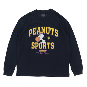PEANUTS 長袖グラフィックTシャツ