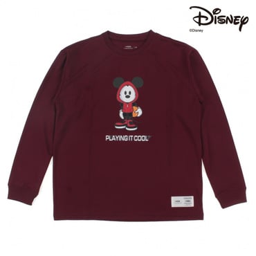 長袖グラフィックTシャツ ミッキーマウス