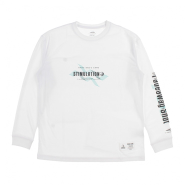 長袖グラフィックTシャツ 吸水速乾/UVカット