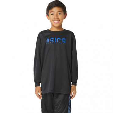 JR LS TOP ドライジュニアプリント長袖シャツ