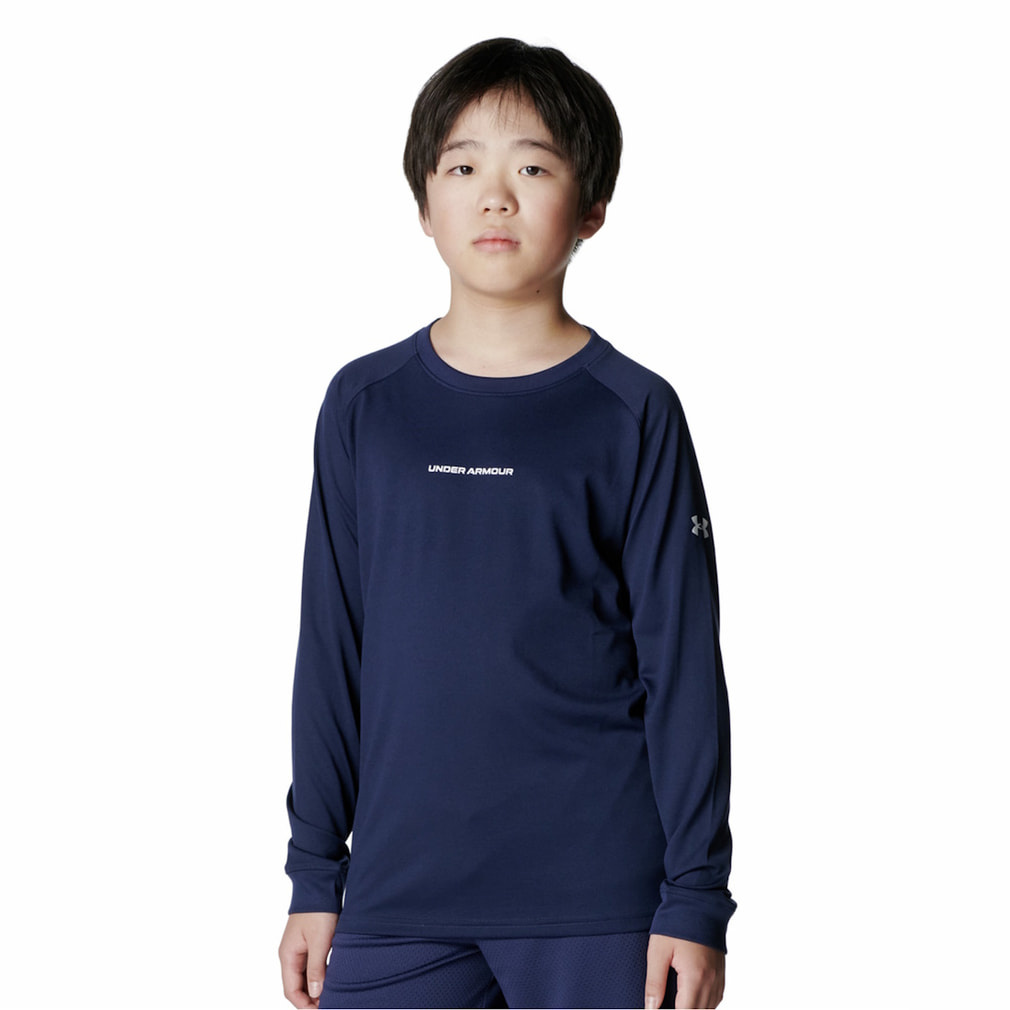 アンダーアーマー ジュニア(キッズ・子供) バスケットボール 長袖T