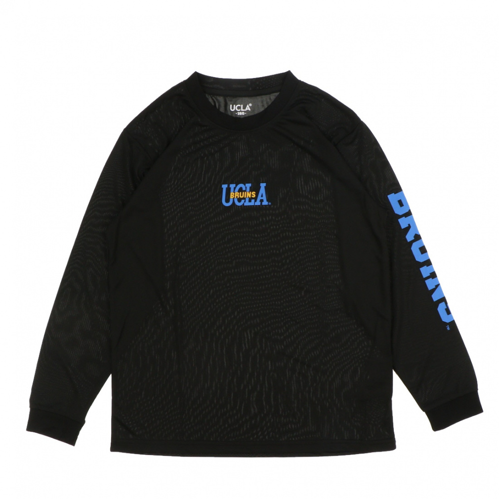 UCLAキッズL/STシャツ2(ブラック-140cm)