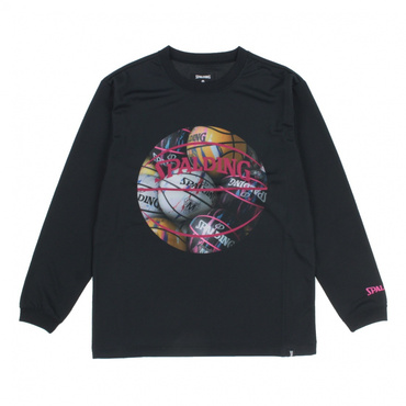 ジュニア ロングスリーブTシャツ ボールプリント