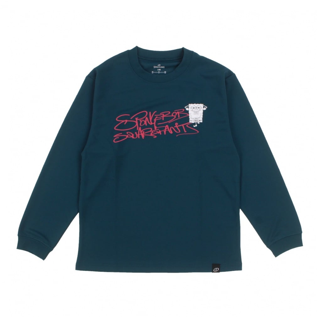 スポルディング ジュニア(キッズ・子供) バスケットボール 長袖Tシャツ