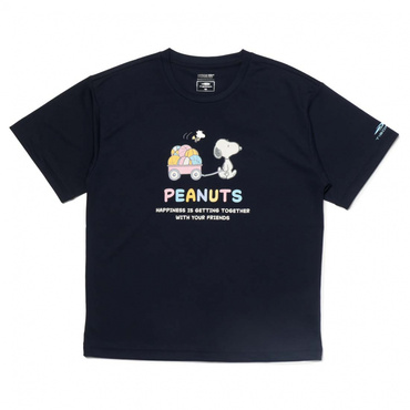 グラフィックTシャツ スヌーピー 吸水速乾(iDRY)/接触冷感/UPF50+