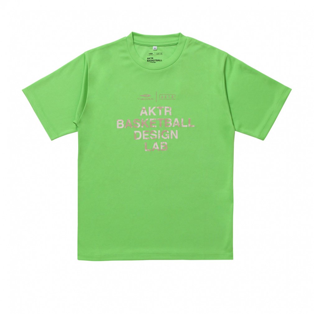 ジュニア LOGOプリントTシャツ(グリーン-130cm)