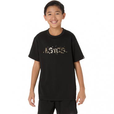 JR LOGO Tシャツ(ブラック×シルバー-140cm)