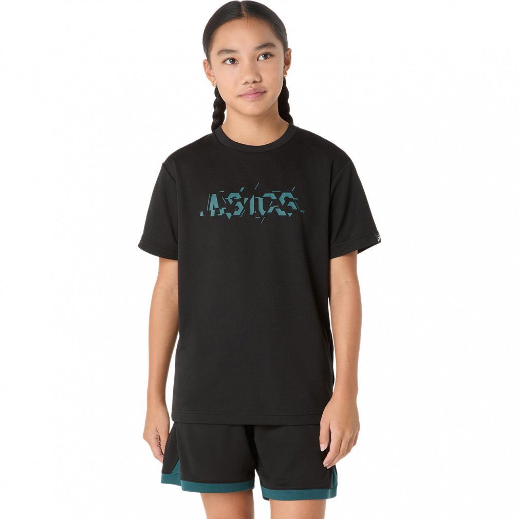 AVbNX WjA(LbYEq) oXPbg{[ TVc JR LOGO T-SHIRT STVc 2064A090 z asics