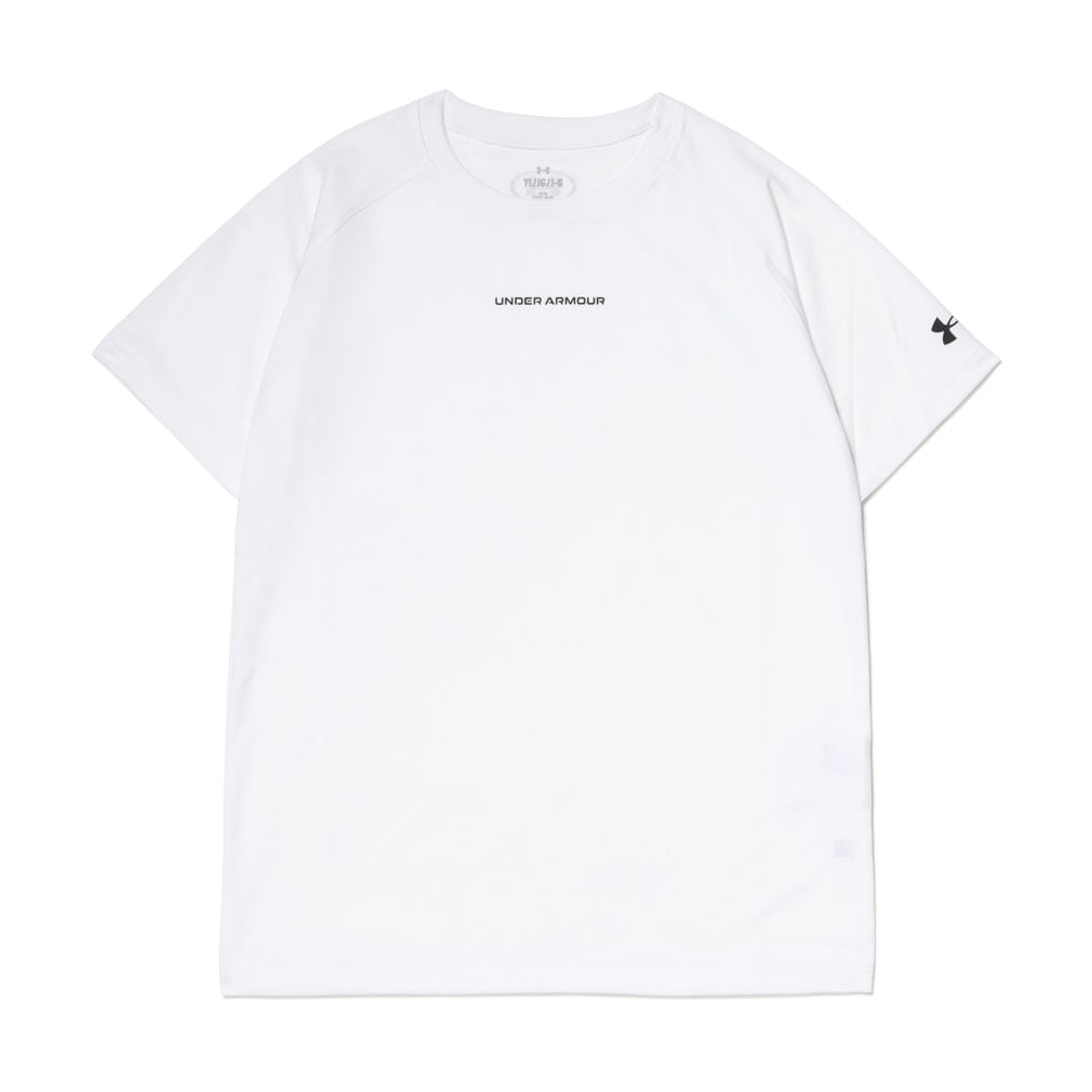 UAネクストジェン ショートスリーブ Tシャツ(ホワイト-140cm)