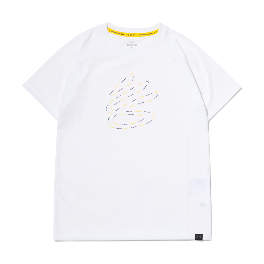 カリー ショートスリーブ Tシャツ(ホワイト-140cm)