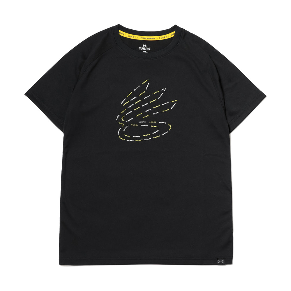 カリー ショートスリーブ Tシャツ(ブラック-140cm)