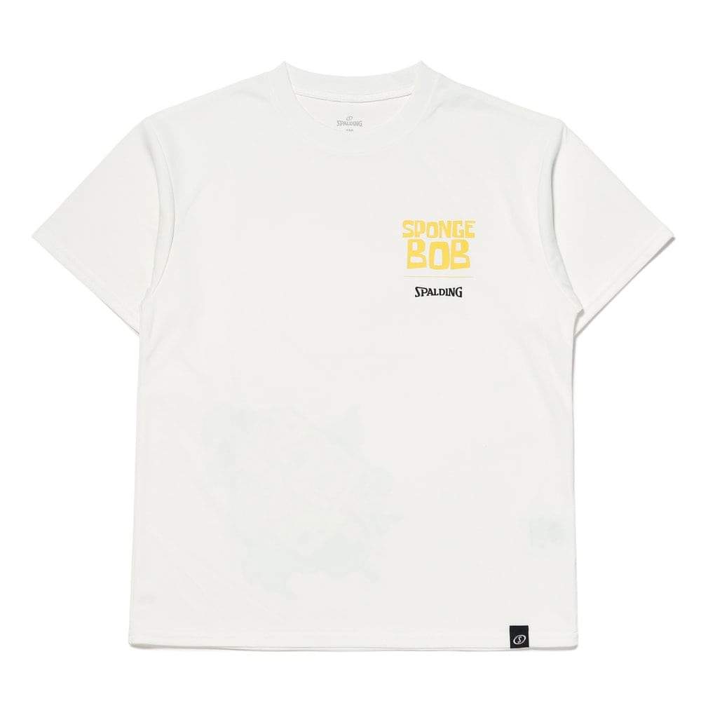 ジュニア Tシャツ スポンジ・ボブ カートゥーン(ホワイト-140cm)