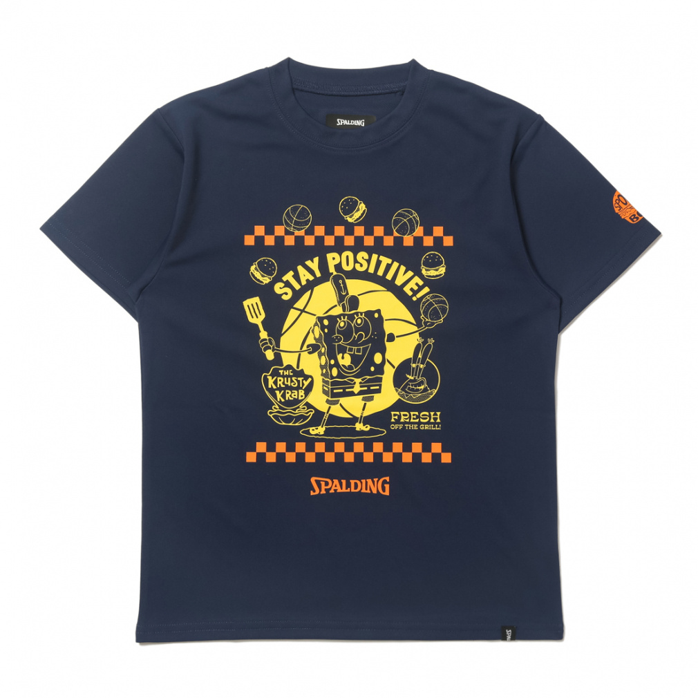 ジュニア Tシャツ スポンジ・ボブ フレッシュ オフ ザ グリル
