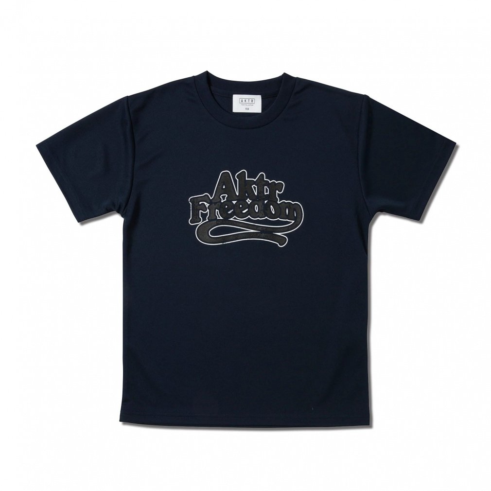 �A�N�^�[ �W���j�A(�L�b�Y�E�q��) �o�X�P�b�g�{�[�� ����T�V���c KIDS FREEDOM LOGO SPORTS TEE 225-034005 AKTR