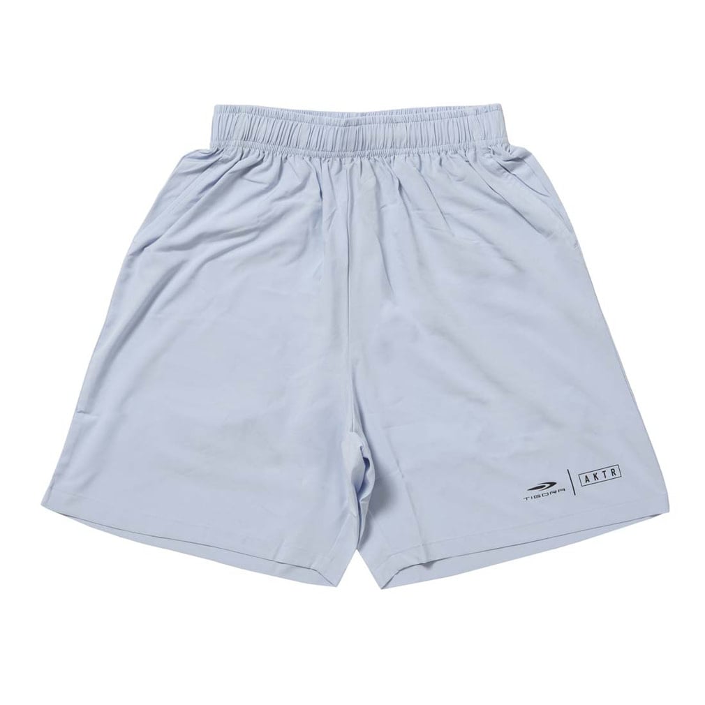 TIGORA×AKTR ジュニア LOGOショートワイドショーツ(ブルーグレー-130cm)