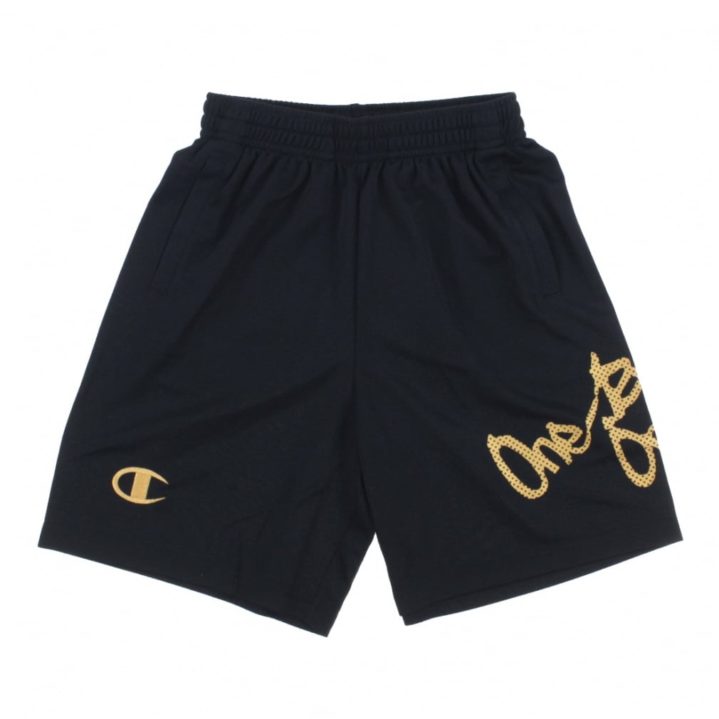 ショーツ(ブラック×ゴールド-140cm)
