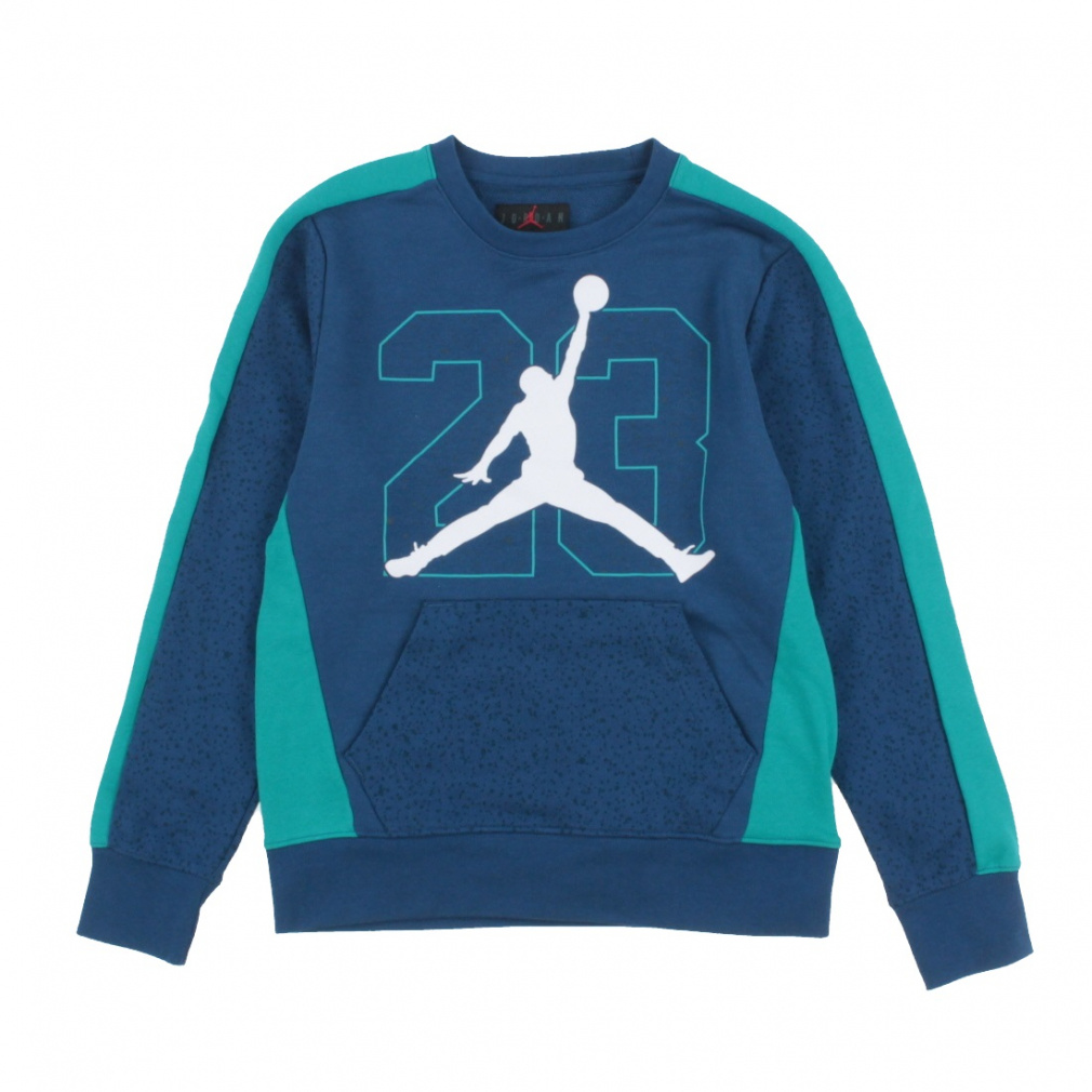 �W���[�_�� �W���j�A(�L�b�Y�E�q��) �o�X�P�b�g�{�[�� �p�[�J�[ AIR SPECKLE FT CREW 95B782 JORDAN