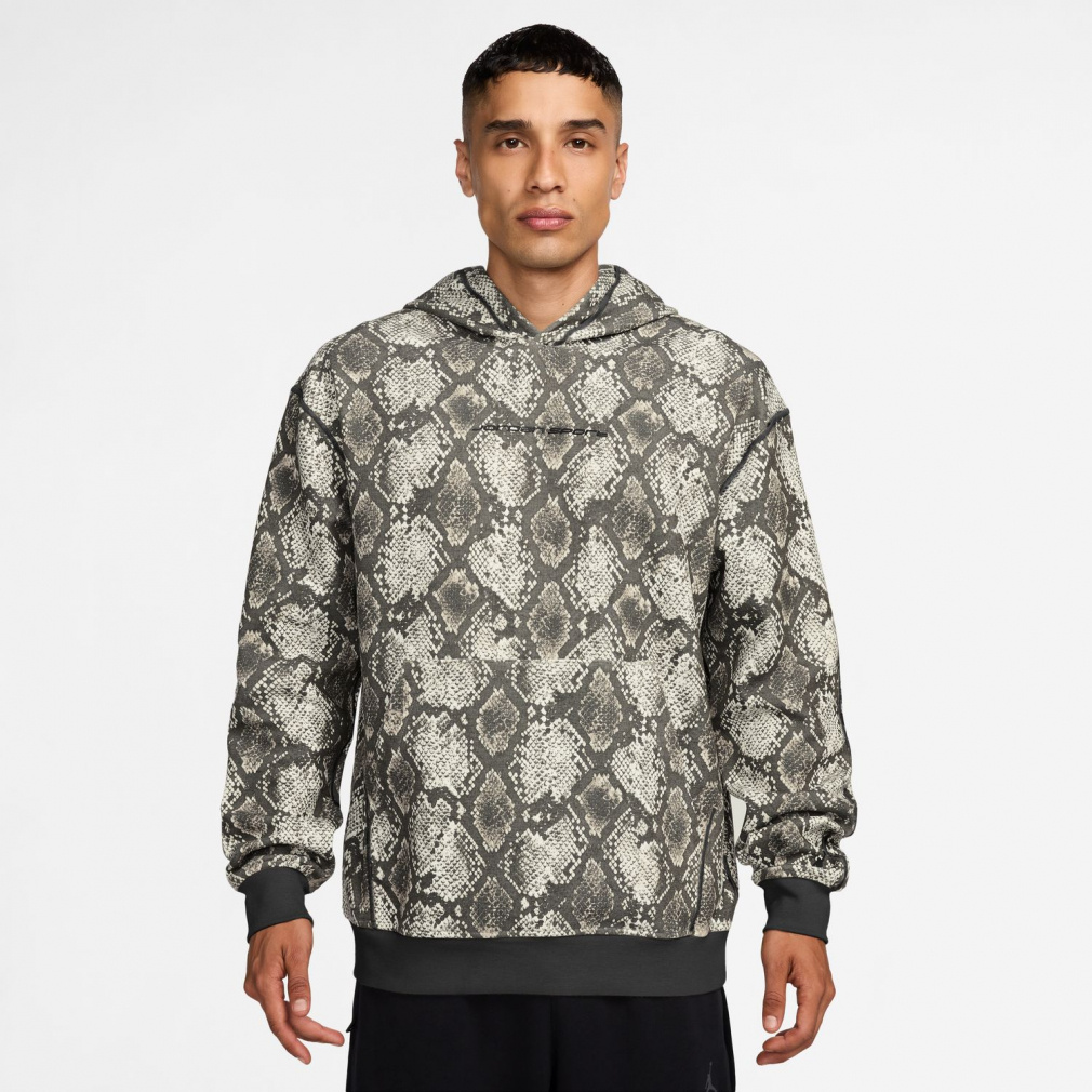 ジョーダン スポーツ フープ フリース Dri-FIT プリント フリース プルオーバー パーカー