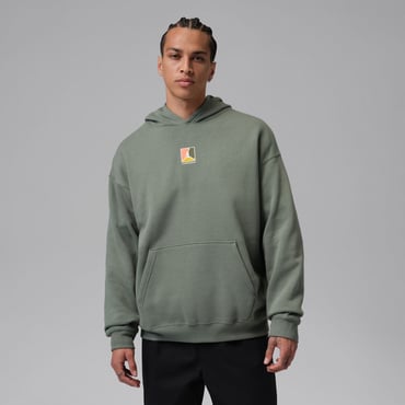 ブルックリン フリース グラフィック プルオーバー パーカー