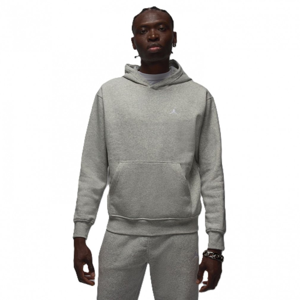 BRKLN フリース プルオーバー L/S フーディ(グレー-XS)