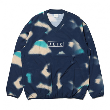 SCRIBBLE V-NECK PULLOVER SHOOTINNG SHIRTS