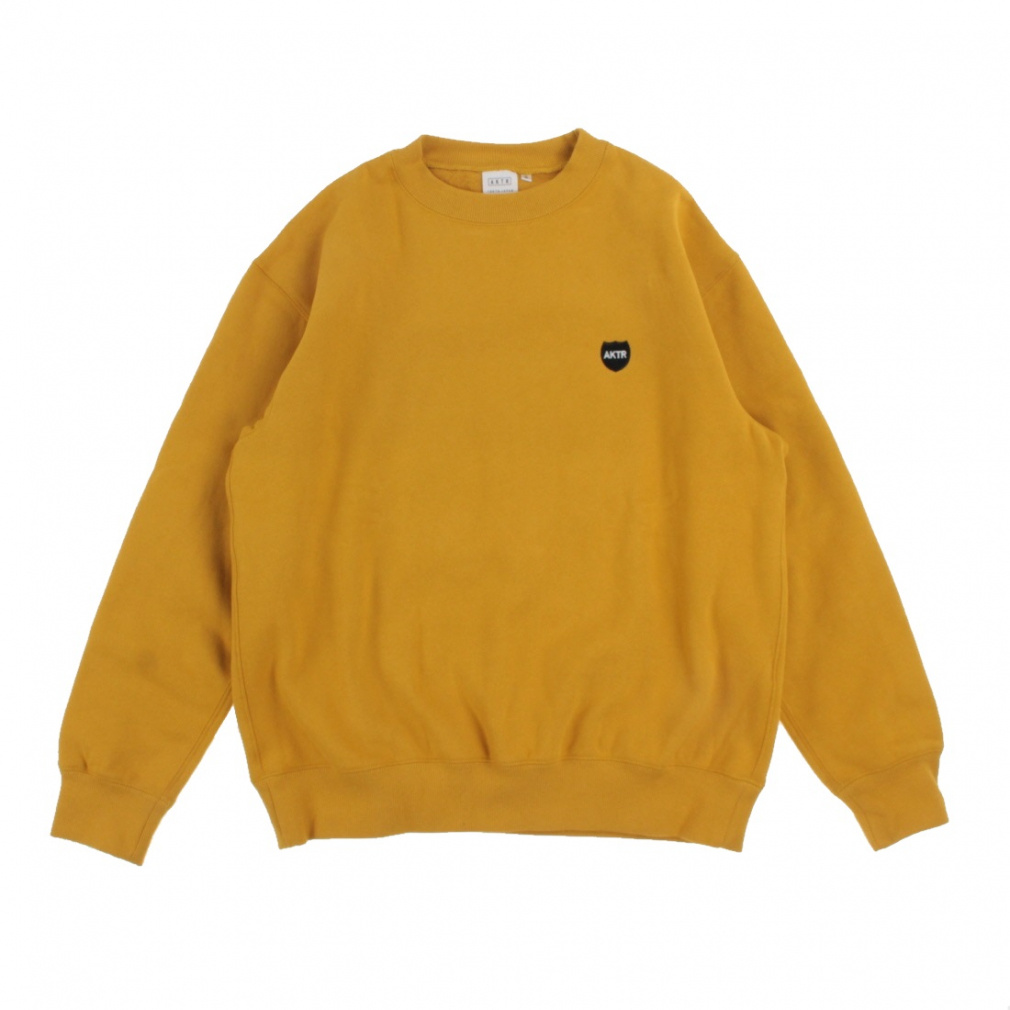 AN^[ Y fBX oXPbg{[ EChu[J[ CLASSIC AKTR LOGO SWEAT CREW NECK 223-019010 AKTR