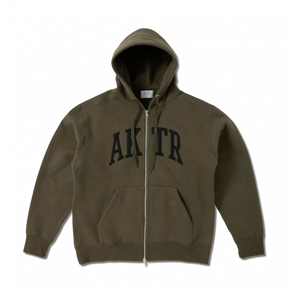 AN^[ Y fBX oXPbg{[ p[J[ COLLEGE LOGO SWEAT ZIP HOODIE JbWS XEFbg Wbv t[fB[ 225-024010 AKTR