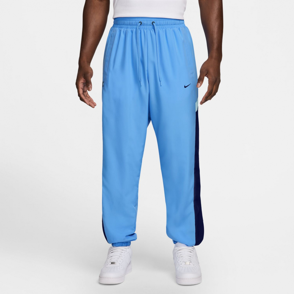 アイコン Dri-FIT ウーブン バスケットボールパンツ(ブルー-S)