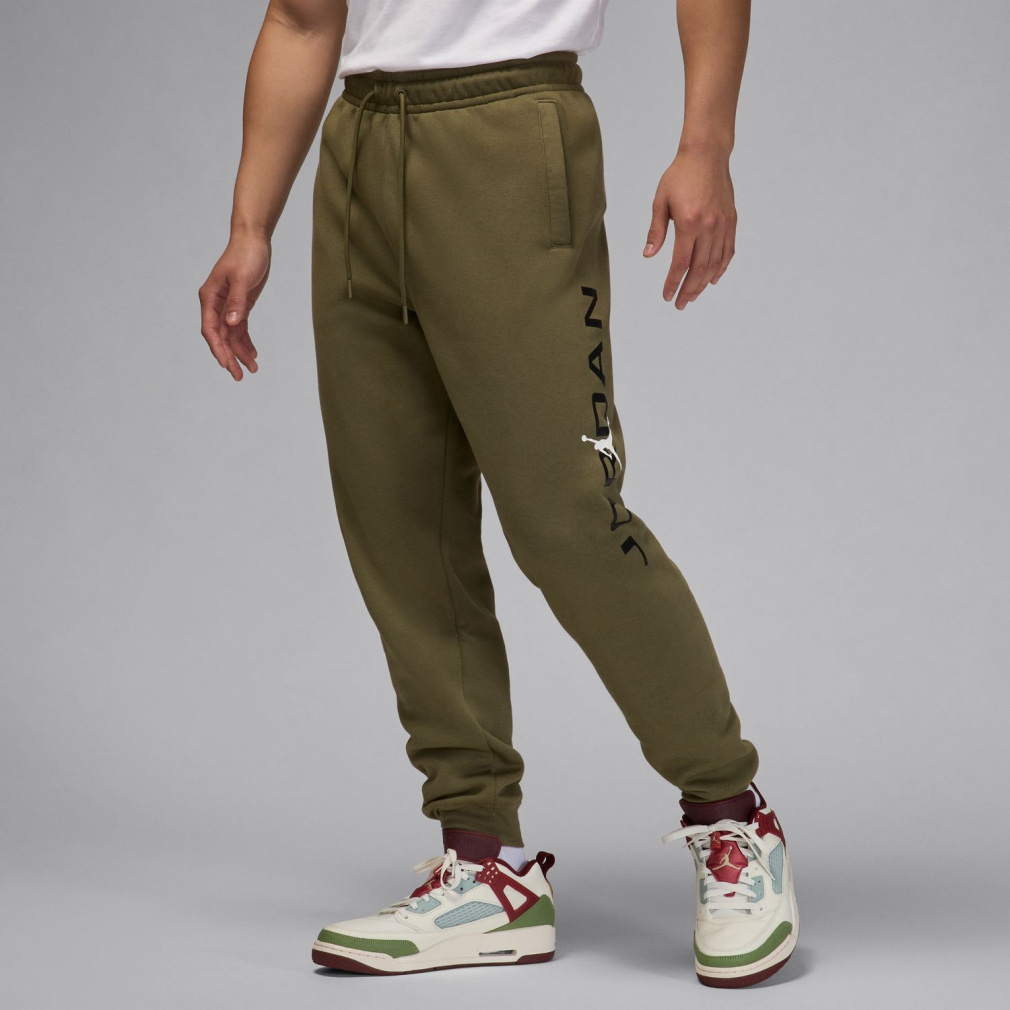 Jordan Essentials フリースジョガー(オリーブ-XS　ユニセックス)