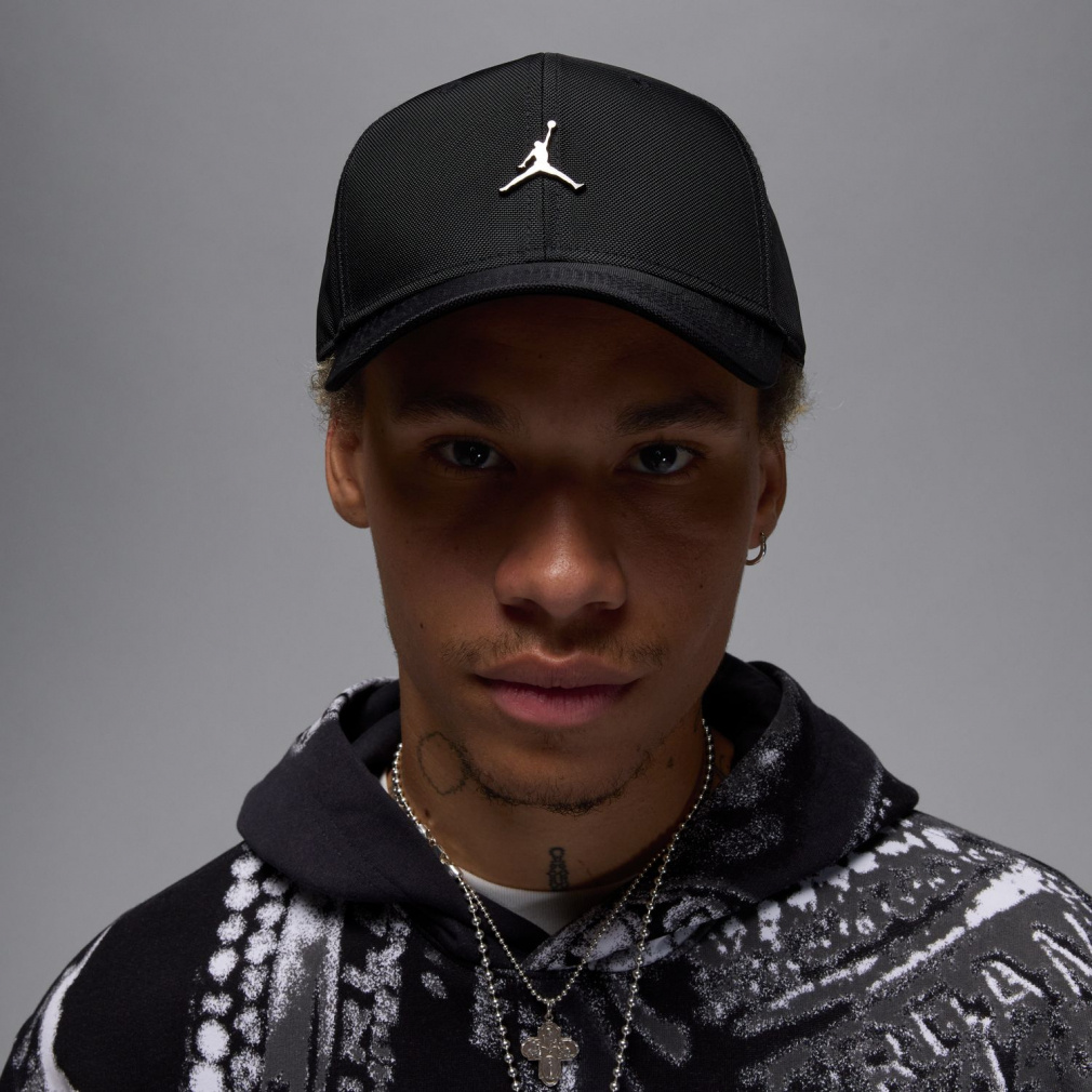 Jordan Rise ストラクチャード メタル ジャンプマン キャップ