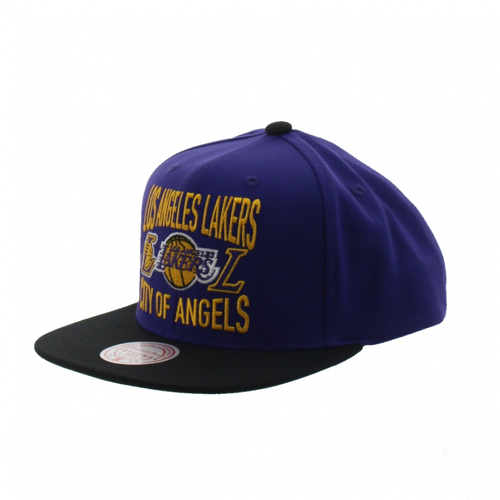 NBA CITY LOVE SNAPBACK ロサンゼルス・レイカーズ(パープル-FREE)