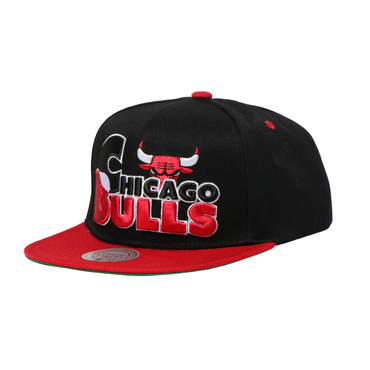 NBA TEXT STACK 1 SNAPBACK BULLS
