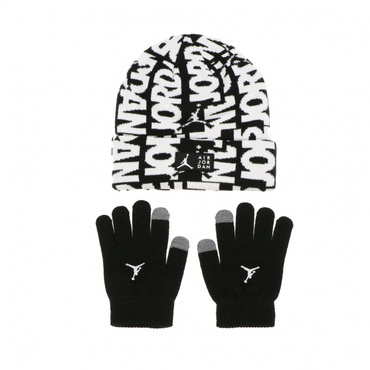 JAN AJ AOP BEANIE SET