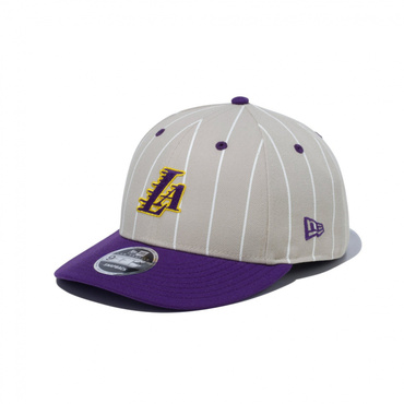 LP 9FIFTY NBA 2-Tone ロサンゼルス・レイカーズ ストーン トゥルーパープルバイザー