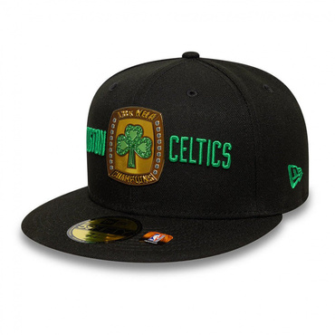 59FIFTY 18x NBA Champions ボストン・セルティックス ブラック