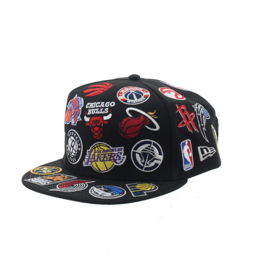 ニューエラ バスケットボール ウェア/小物 950 NBA LEAGUE ALLOVER BLK