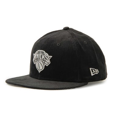9FIFTY NBA ニューヨーク・ニックス CORDUROY BLK AND WHI