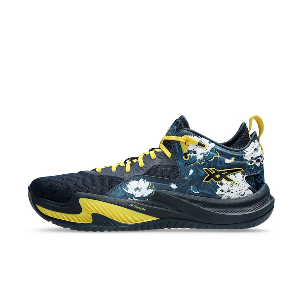 アシックスバスケットシューズ ノヴァサージロー2 28cm黒 青 asics 予約商品】アシックス NOVA SURGE LOW 2 ノヴァサージ ロー 2 1061A058