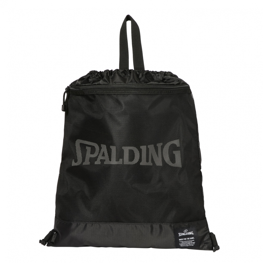 SPALDING バスケットボールバッグ ブラック42L スポルディング デイリー ナップサック ブラック 42-018BK