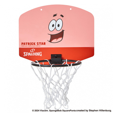 スポルディング マイクロミニ パトリックスター スマイル 79-055J バスケットボール ミニバックボード SPALDING