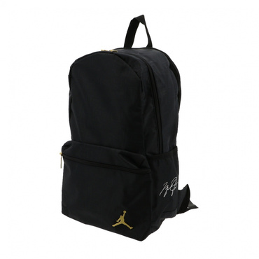 Jordan Black and Gold Backpack