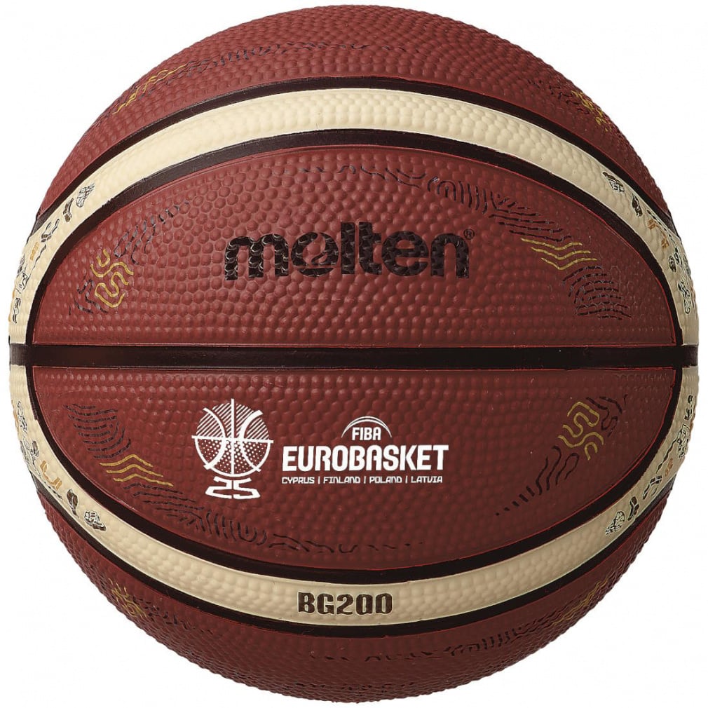モルテン BG200 EuroBasket 2025 公式試合球 レプリカ ミニ B1G200-E5Z