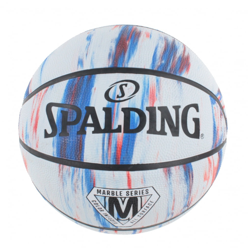 スポルディング マーブル トリコロール SZ6 84-408Z バスケットボール 練習球 6号球 SPALDING(-)