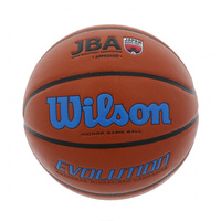 ウイルソン EVOLUTION JBA検定球 ブルー WZ10242057 バスケットボール