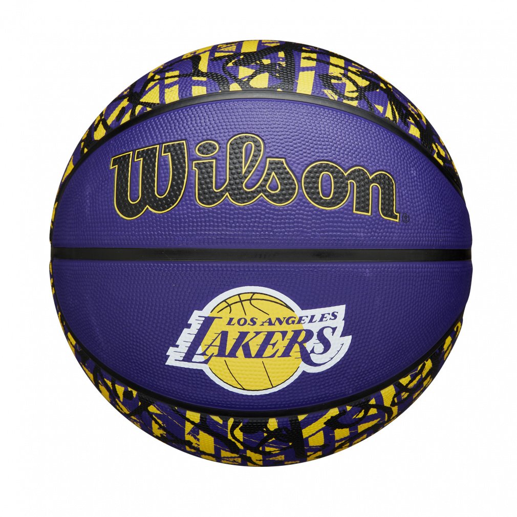 NBA TEAM TRIBUTE バスケットボール LA レイカーズ 7号球｜Alpen