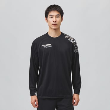 グラフィック長袖Tシャツ