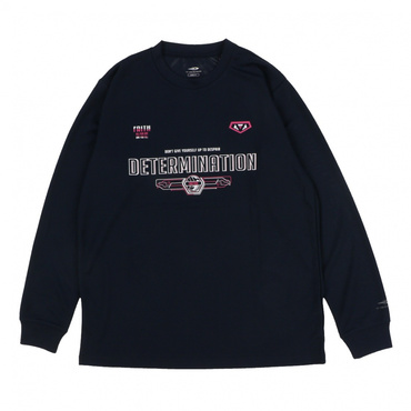 グラフィック長袖Tシャツ