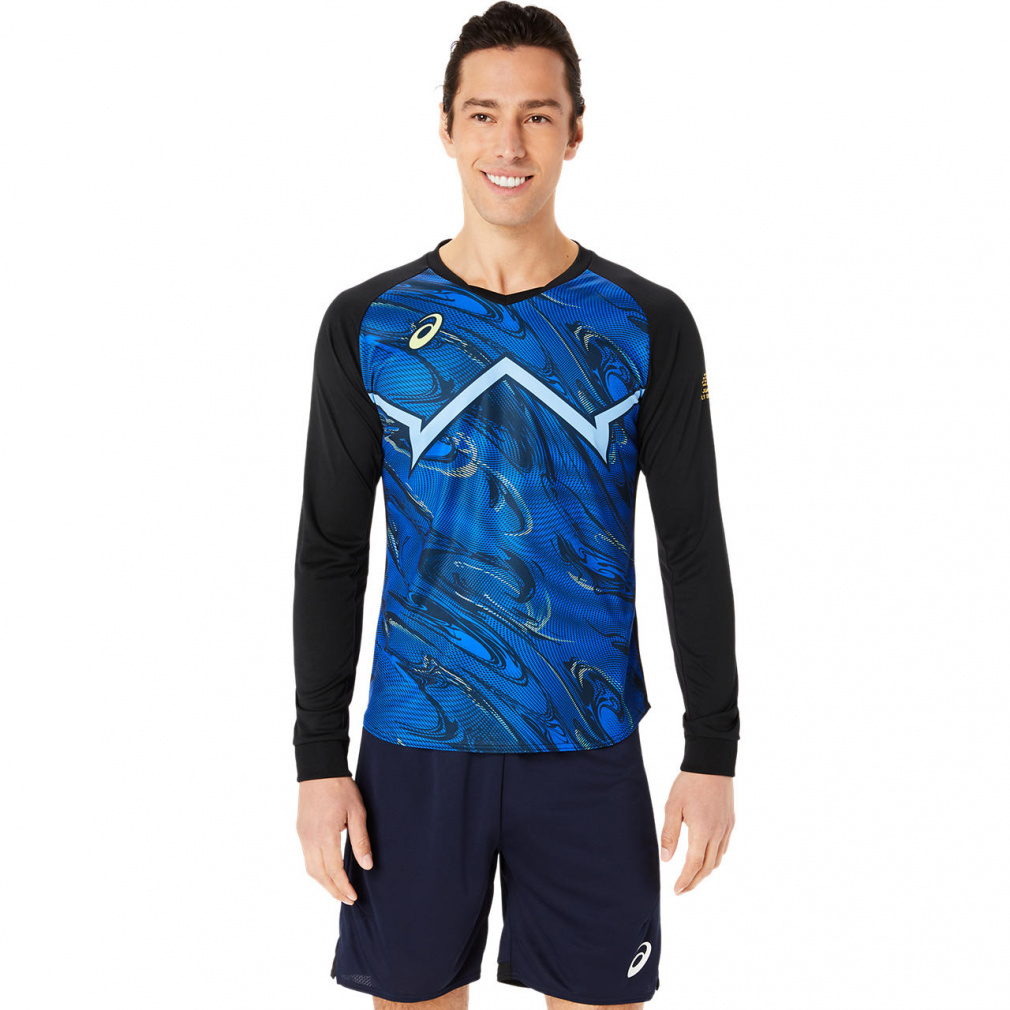 AVbNX Y fBX o[{[ TVc COOL GRAPHIC LS T SHIRT N[OtBbNVc 2051A343 asics