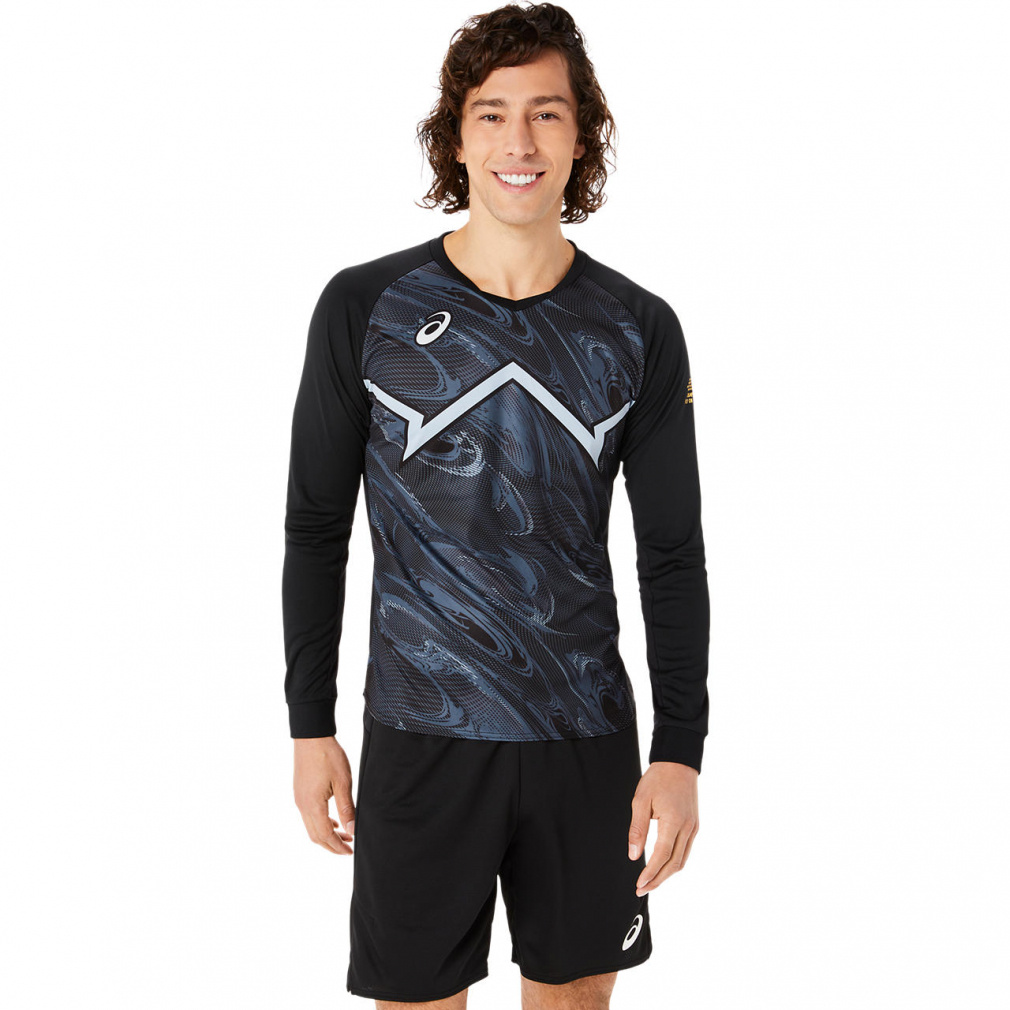 AVbNX Y fBX o[{[ TVc COOL GRAPHIC LS T SHIRT N[OtBbNVc 2051A343 asics