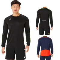 長袖シャツ（腰切替デザイン）